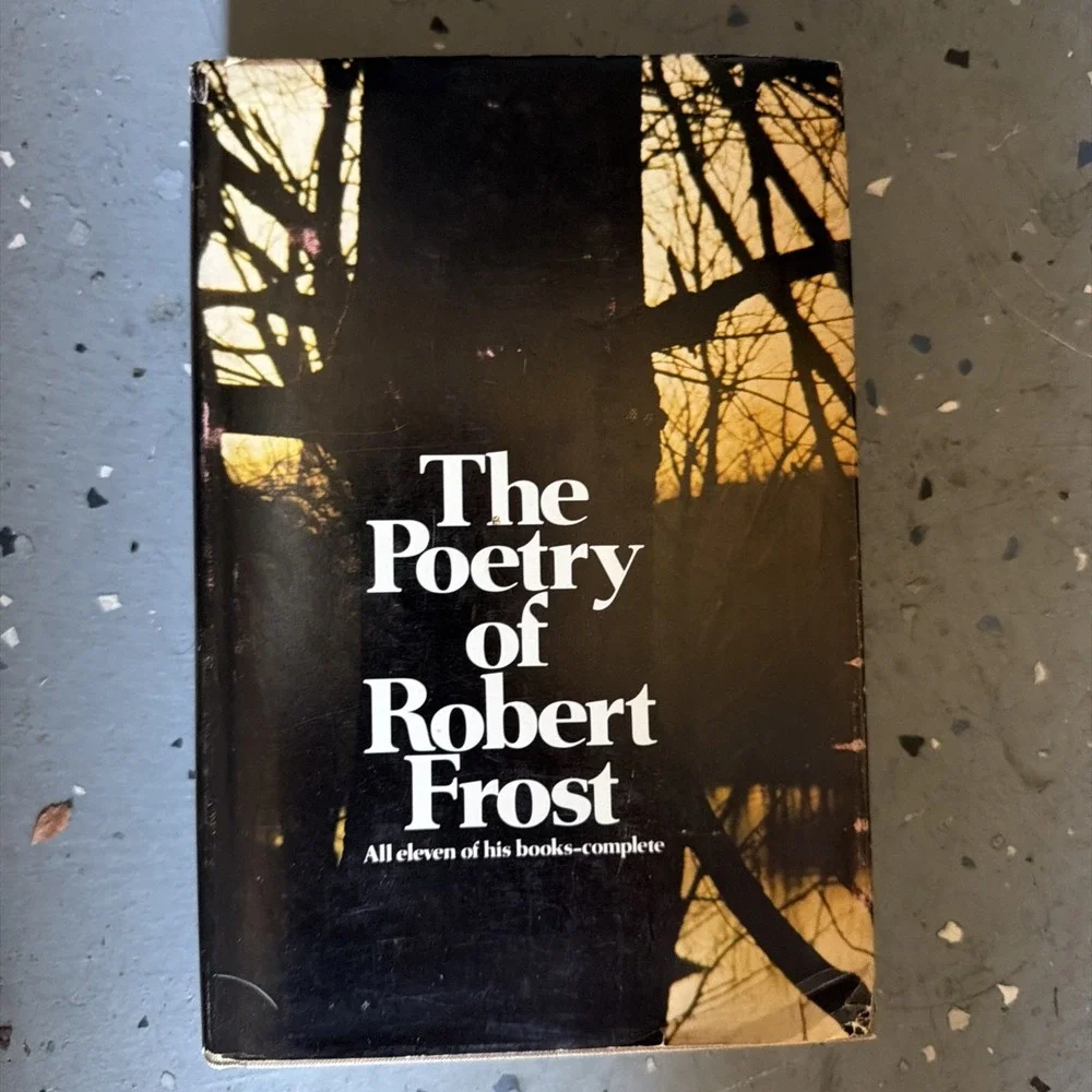 The Poetry of Robert Frost Edward Connery Lathem HCDJ 350 Poems 1st Edition